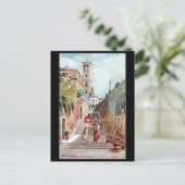 Oud Briefkaart - The Bridge Stairs, Richmond, Lond (Staand voorkant)