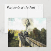 Oud Briefkaart - The Frisco - Birmingham, Alabama (Voorkant / Achterkant)