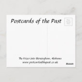 Oud Briefkaart - The Frisco - Birmingham, Alabama (Achterkant)