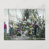 Oud Briefkaart - Tibet (Voorkant)