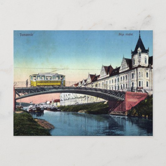 Oud Briefkaart - Timișoara, Roemenië (Voorkant)