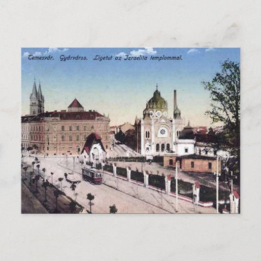 Oud Briefkaart - Timișoara, Roemenië (Voorkant)