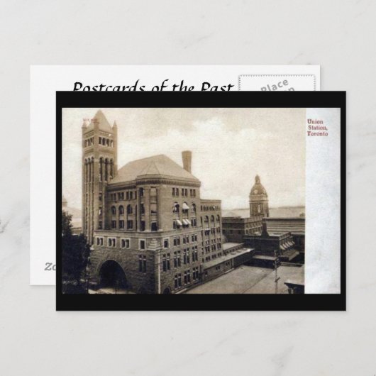 Oud Briefkaart - Toronto, EU-station (Voorkant / Achterkant)