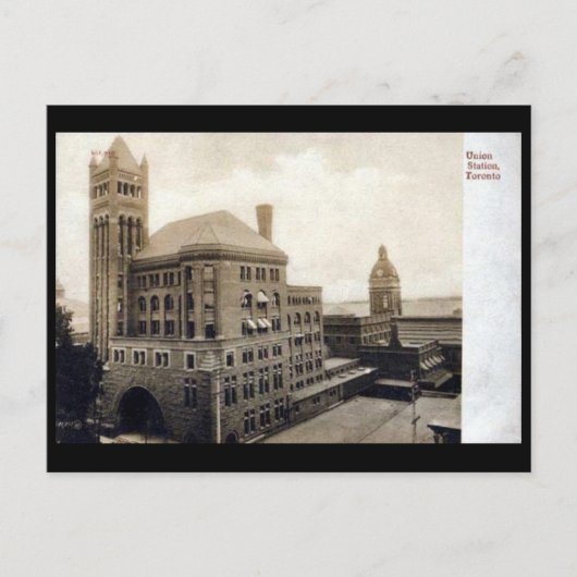 Oud Briefkaart - Toronto, EU-station (Voorkant)