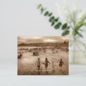 Oud Briefkaart - Torquay Beach (Staand voorkant)