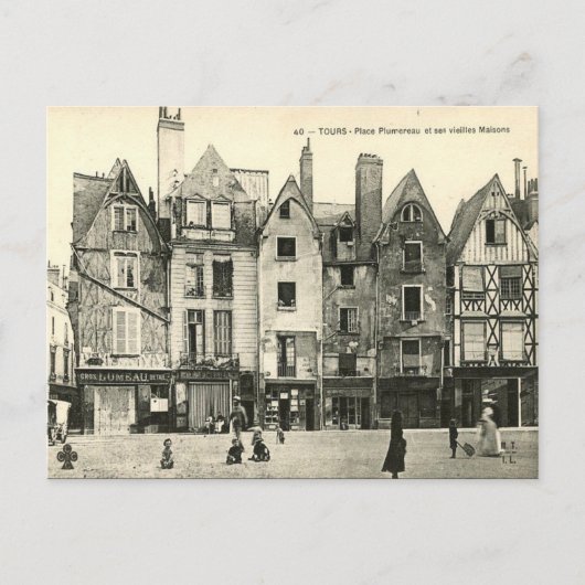 Oud Briefkaart - Tours, Indre et Loire (Voorkant)