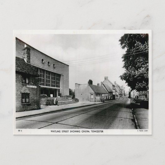 Oud Briefkaart - Towcester, Northamptonshire (Voorkant)