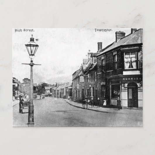 Oud Briefkaart - Towcester, Northants (Voorkant)