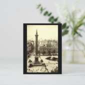 Oud Briefkaart - Trafalgar Square, Londen (Staand voorkant)