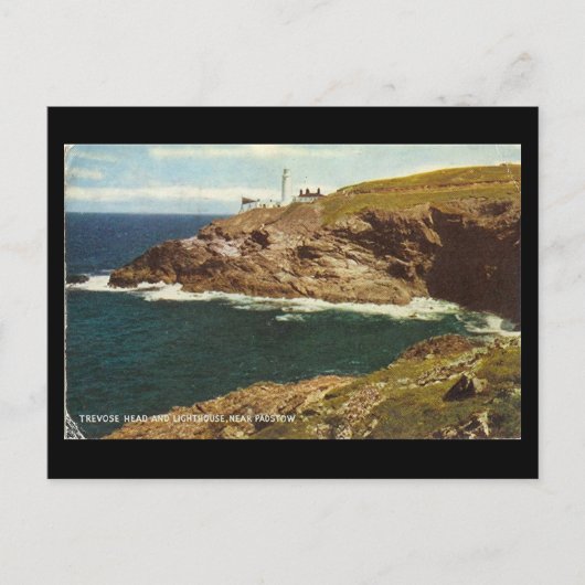 Oud Briefkaart - Trevose Head, Padstow, Cornwall (Voorkant)