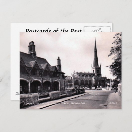 Oud Briefkaart - Trowbridge, Wiltshire (Voorkant / Achterkant)