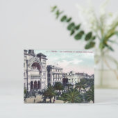 Oud Briefkaart - Tunis, kathedraal (Staand voorkant)