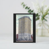 Oud Briefkaart - Turks hoofdgebouw, Providence RI (Staand voorkant)