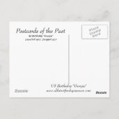 Oud Briefkaart - USS Georgië (Achterkant)