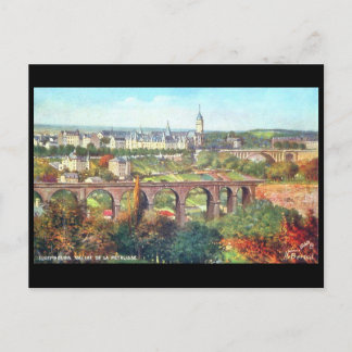 Oud Briefkaart - Vallee de la Petrusse, Luxemburg