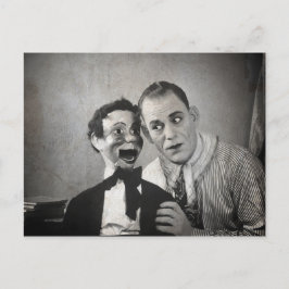 Oud Briefkaart van Creepy Ventriloquist