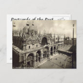 Oud Briefkaart, Venetië, Chiesa San Marco Briefkaart (Voorkant / Achterkant)