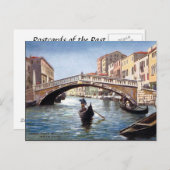 Oud Briefkaart - Venetië, Italië (Voorkant / Achterkant)