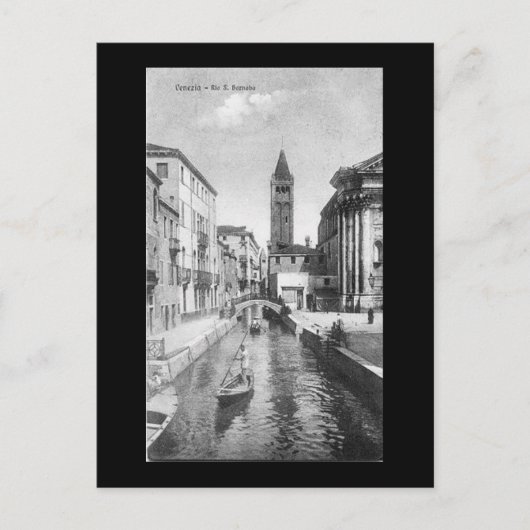 Oud Briefkaart - Venetië, Italië (Voorkant)