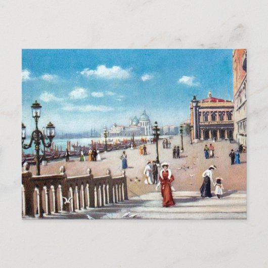 Oud Briefkaart - Venetië, Italië (Voorkant)