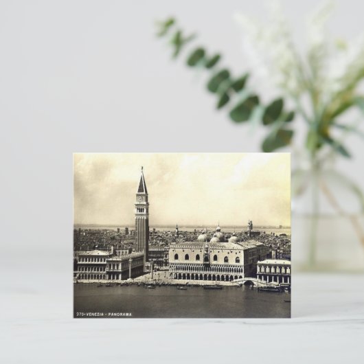 Oud Briefkaart - Venezia - Panorama (Staand voorkant)