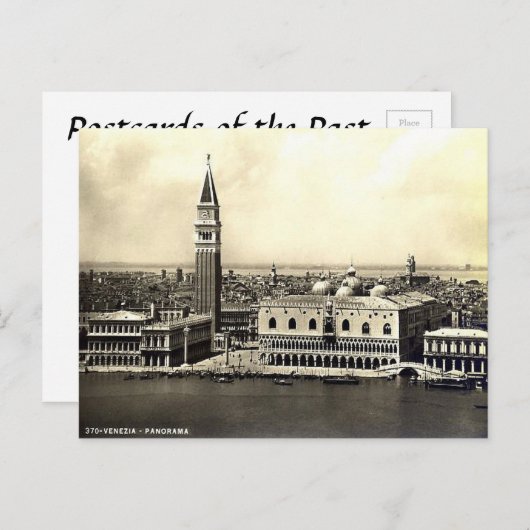 Oud Briefkaart - Venezia - Panorama (Voorkant / Achterkant)