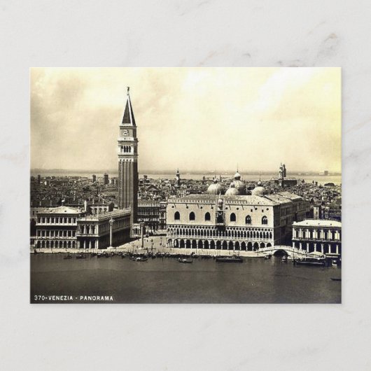 Oud Briefkaart - Venezia - Panorama (Voorkant)