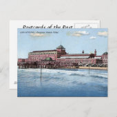 Oud Briefkaart - Venice Lido, Italië (Voorkant / Achterkant)