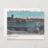 Oud Briefkaart - Verdragssteen, Limerick (Voorkant / Achterkant)