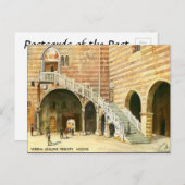 Oud Briefkaart - Verona, Italië (Voorkant / Achterkant)