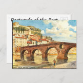 Oud Briefkaart - Verona, Italië (Voorkant / Achterkant)