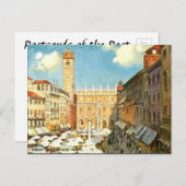 Oud Briefkaart - Verona, Italië (Voorkant / Achterkant)
