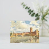 Oud Briefkaart - Verona, Italië (Staand voorkant)