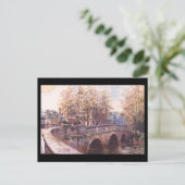 Oud Briefkaart - Victoria Bridge, Leamington Spa (Staand voorkant)