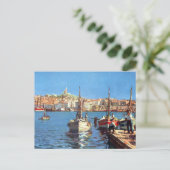 Oud Briefkaart - Vieux Port, Marseille (Staand voorkant)