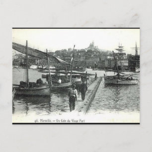 Oud Briefkaart - Vieux Port, Marseille