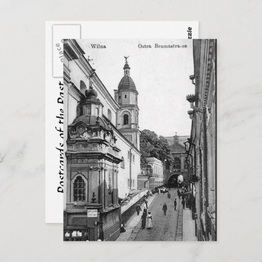 Oud Briefkaart - Vilnius, Litouwen (Voorkant / Achterkant)