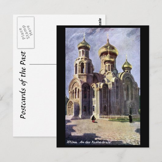 Oud Briefkaart - Vilnius, Litouwen (Voorkant / Achterkant)