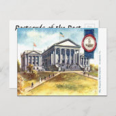 Oud Briefkaart - Virginia State Capitol (Voorkant / Achterkant)