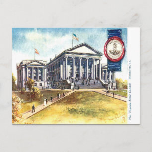 Oud Briefkaart - Virginia State Capitol