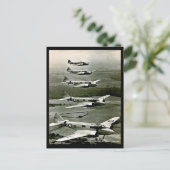 Oud Briefkaart — vliegsnelheid "Oxfords" — Trainer (Staand voorkant)