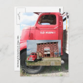 Oud Briefkaart voor Murphy/Spud Drive-In (Voorkant / Achterkant)