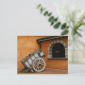 Oud briefkaart voor vervoer (Staand voorkant)