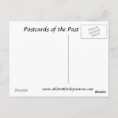 Oud Briefkaart - vrienden (Achterkant)