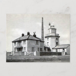 Oud Briefkaart - vuurtoren, kweekvijver