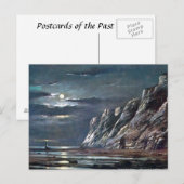 Oud Briefkaart - vuurtoren van de Beachy Head, Sus (Voorkant / Achterkant)