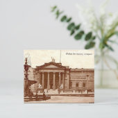 Oud Briefkaart - Walker Art Gallery, Liverpool (Staand voorkant)