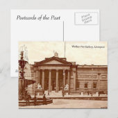 Oud Briefkaart - Walker Art Gallery, Liverpool (Voorkant / Achterkant)