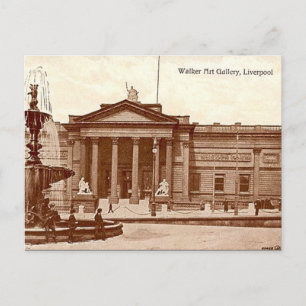 Oud Briefkaart - Walker Art Gallery, Liverpool