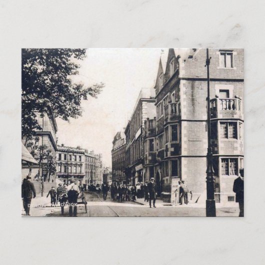 Oud Briefkaart - Wardwick, Derby (Voorkant)